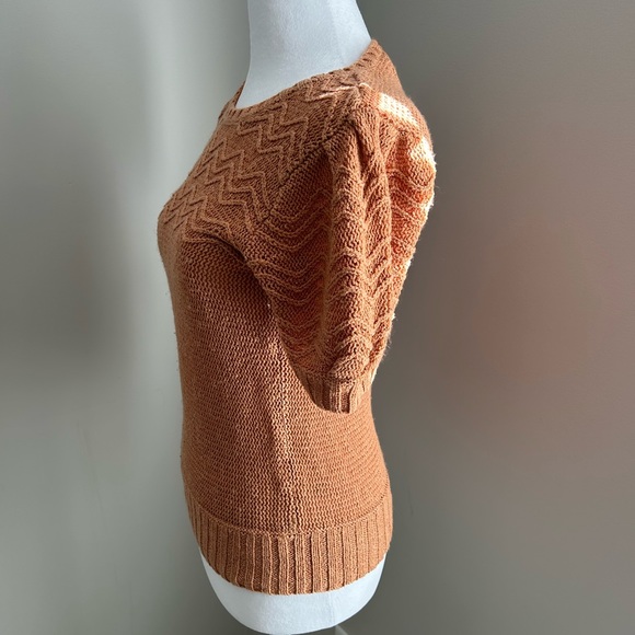 Frenchi Women’s Sweater Brown Color Size M - Picture 2 of 7